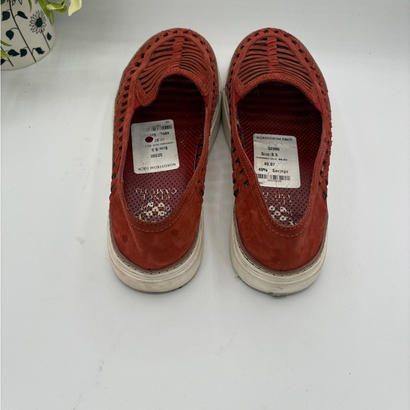 Vince Camino Rust Slip Ons Size 8.5 - Picture 5 of 6
